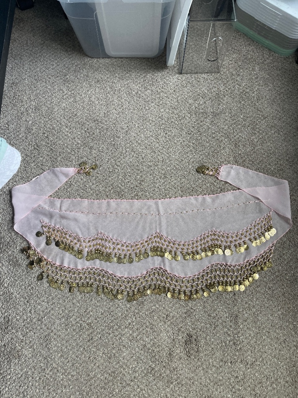 Belly dancer hip sash/ wrap/ scarf